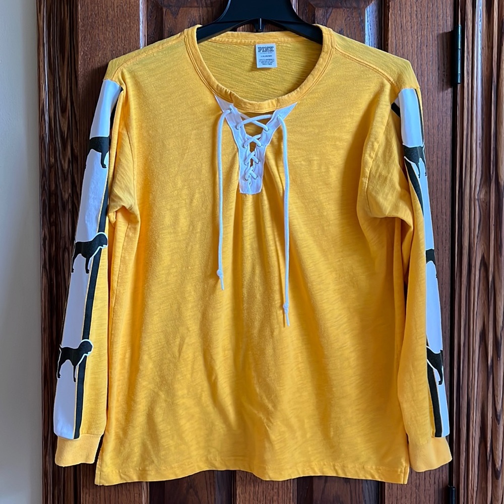 Pink Victoria Secret Long Sleeve Tee